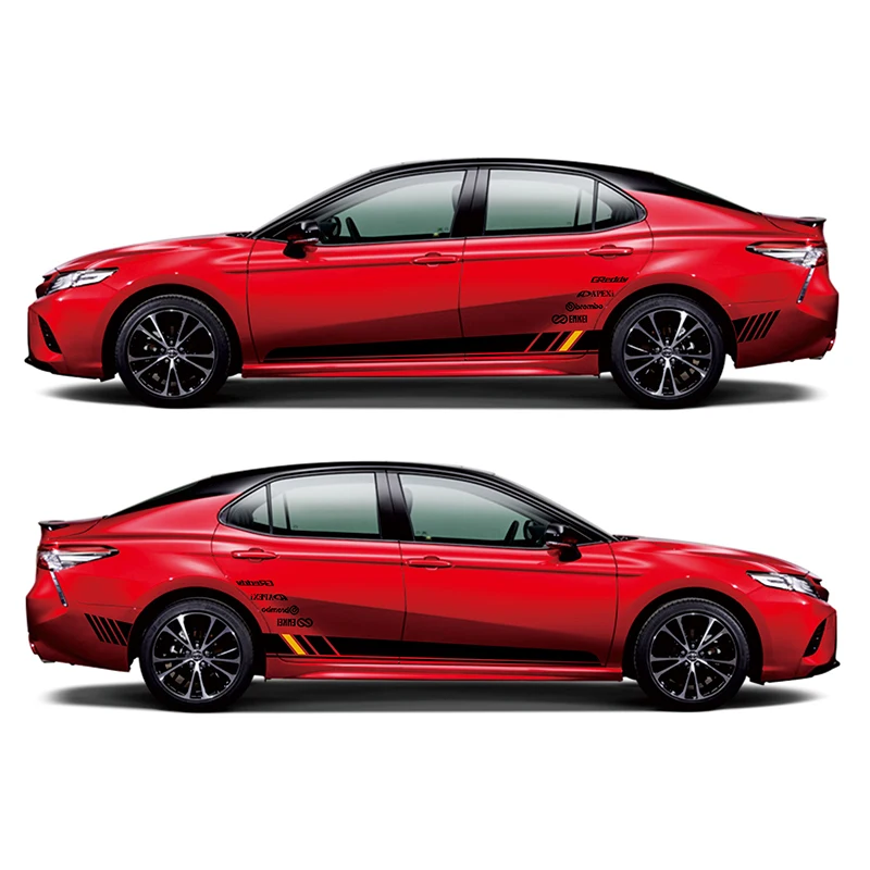Автомобильные наклейки World Datong для Toyota 2013 2018 Camry SE XSE Hybrid XLE декоративные на боковые