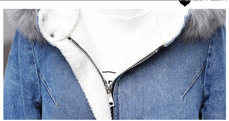 

European Ladies clothing Winter Hooded big fur collar female jacket Artificial fur coat warm Wool lining long jackets women