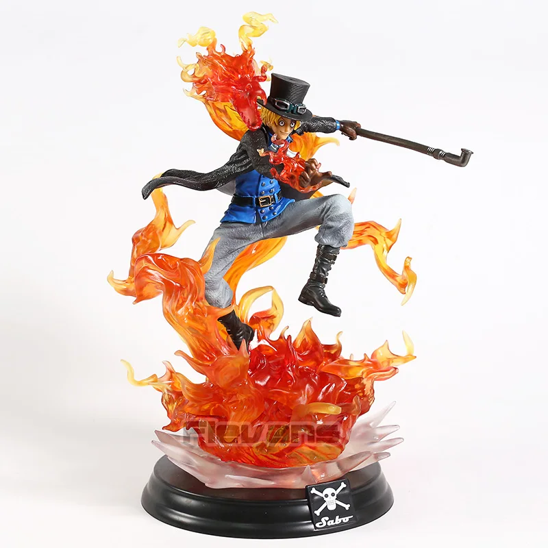 One Piece сабо сжигание коготь дракона кулак вер. ПВХ Рисунок Статуя Коллекционная модель игрушки