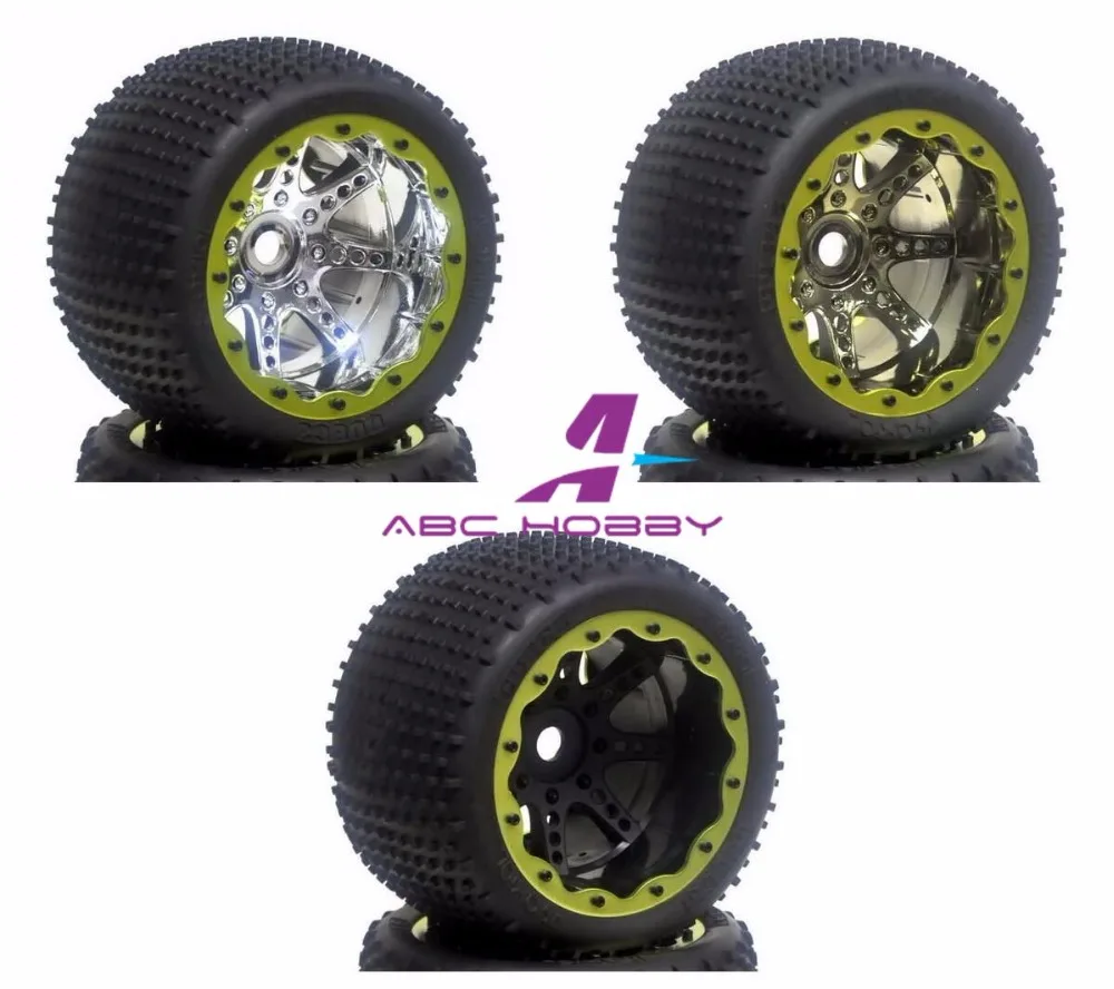 1/8th monster Truck 3 8 &quotколесные диски (2 шт.) и комплект шин подходит Pro Line 40 серии для HPI
