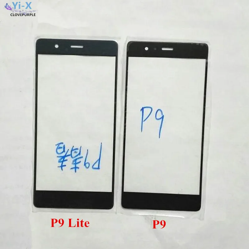 Стеклянная линза для сенсорного экрана Huawei P9 /P9 Lite 1 шт. белая/черная/Золотая |