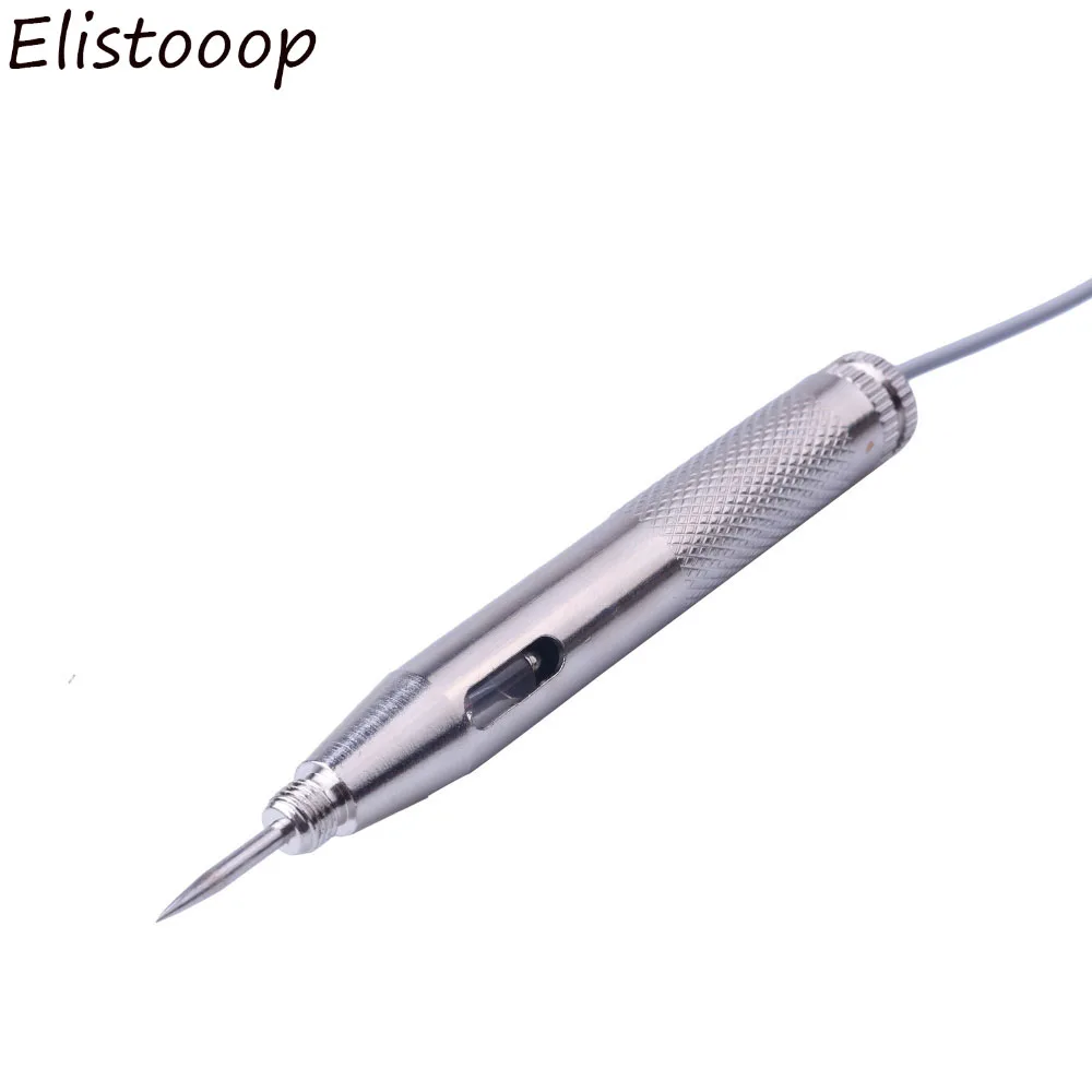Elistooop DC 6V 12V 24V медная Автомобильная схема светильник тестер напряжения лампы