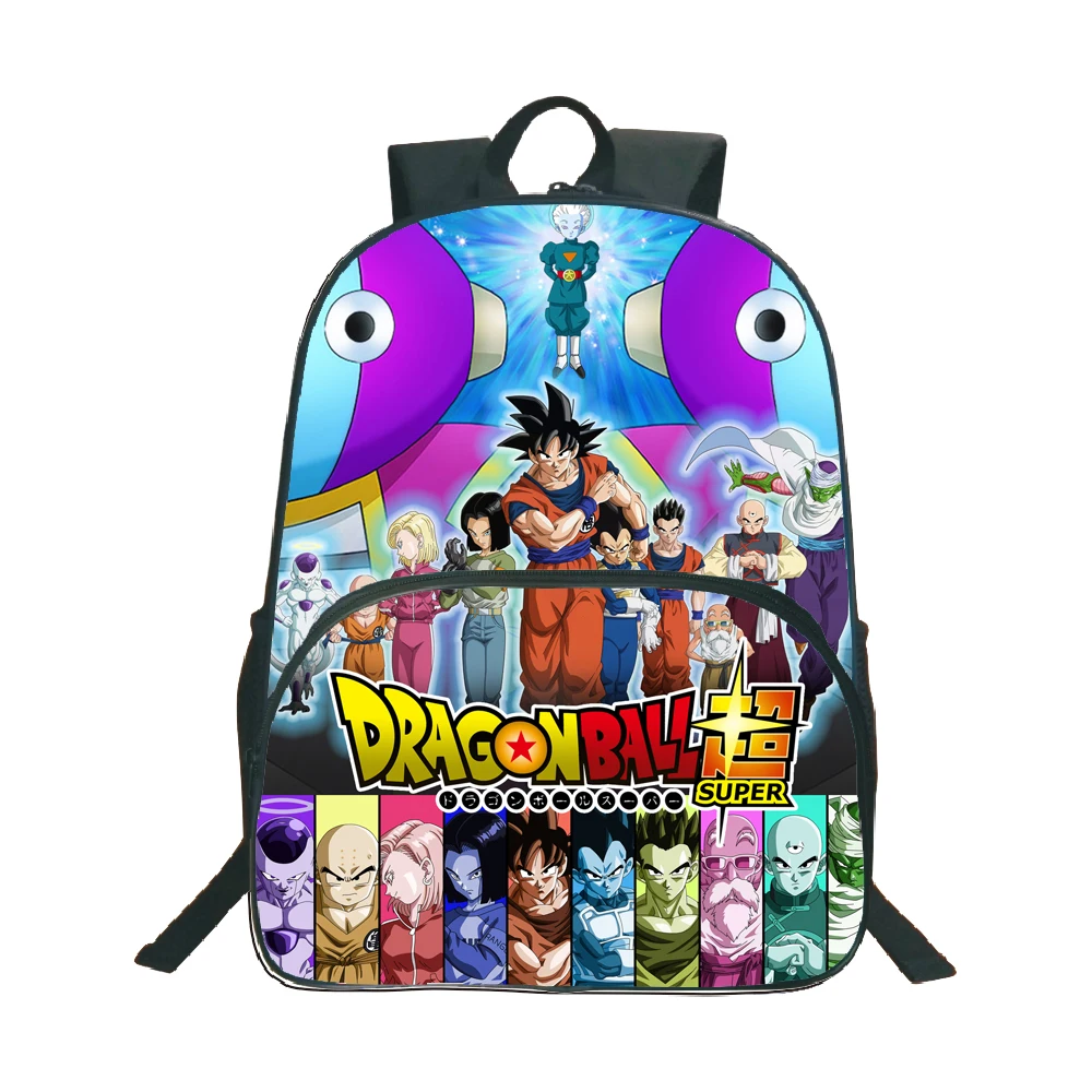 2019 Dragon Ball Super Z школьный рюкзак для мальчиков и девочек Школьный повседневный