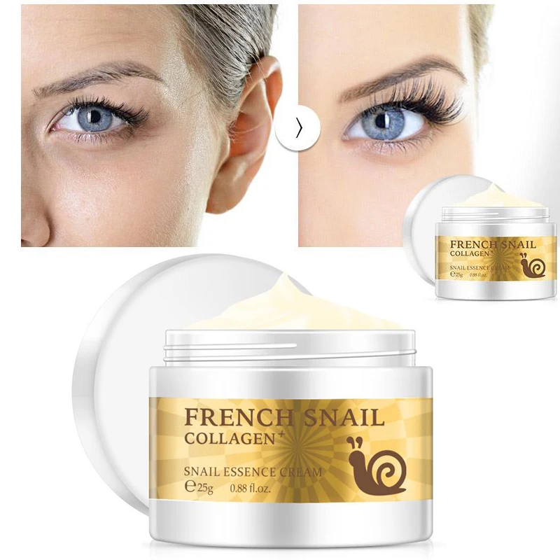 Антивозрастной увлажняющий крем для лица с экстрактом улитки 2/3/5 шт. Осветляющий