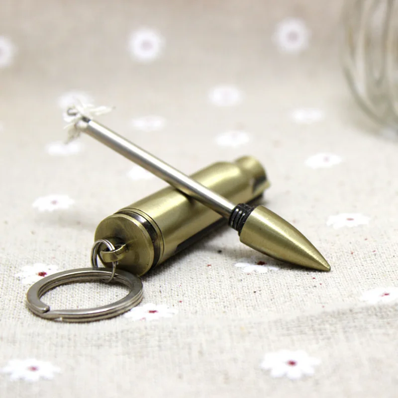 10 шт. миллионов матчи пуля зажигалка с брелок Универсальный Открытый