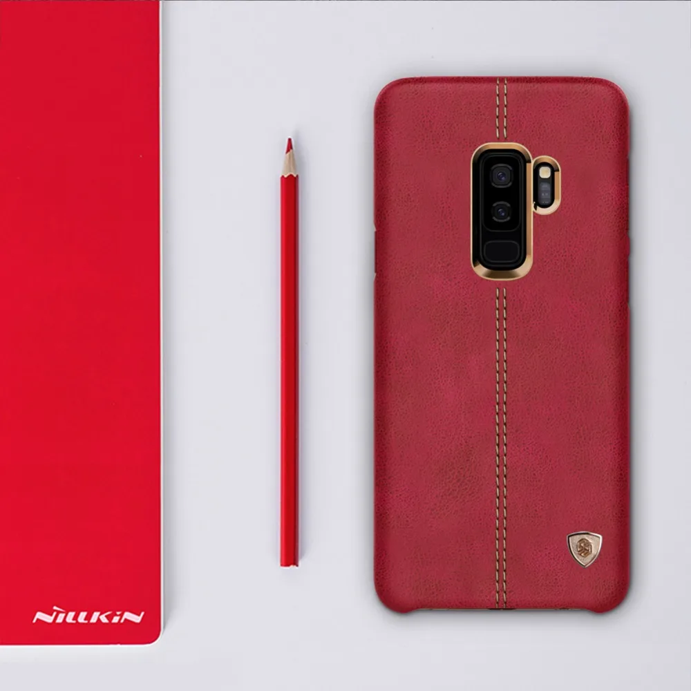 Для samsung Galaxy S9 S8 Plus чехол Nillkin Englon кожаный чехол-накладка Роскошный деловой чехол для samsung S9 S8 Plus чехол для телефона