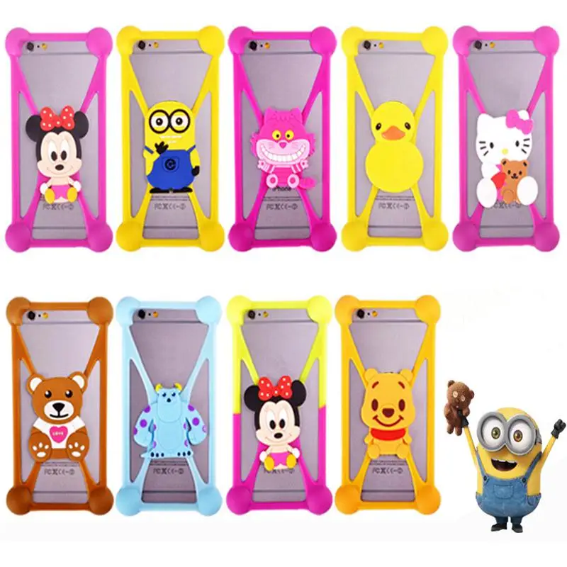 Cute Cartoon Silicone Universal Cell Phone Fundas Cases For BLU Studio 5.5 S 5.5C 6.0 HD LTE Energy 2 Case Silicon Coque Cover |