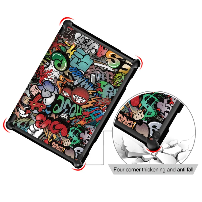 Магнитный чехол для Lenovo Tab M10 HD 2nd Gen TB-X306F X из искусственной кожи с подставкой TB-X605F