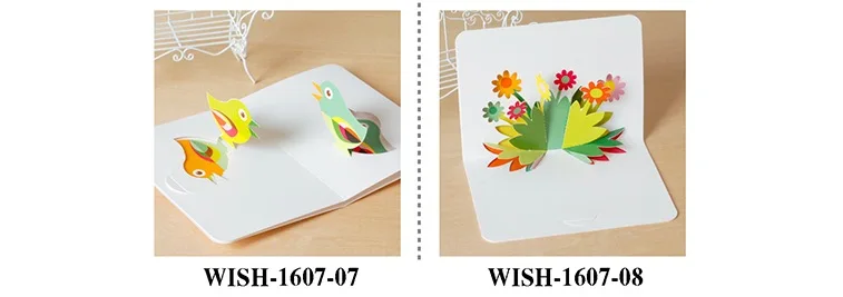 4 Randomly 3D pop up card invitation Greeting Card with envelope for Wedding Invitation thanks giving | Дом и сад