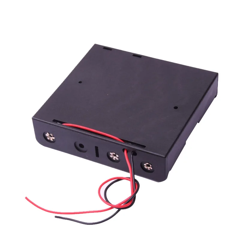 Glyduino Multi Slot 18650 Mobile 4 зажим для аккумулятора Жесткий корпус держатель с проводными