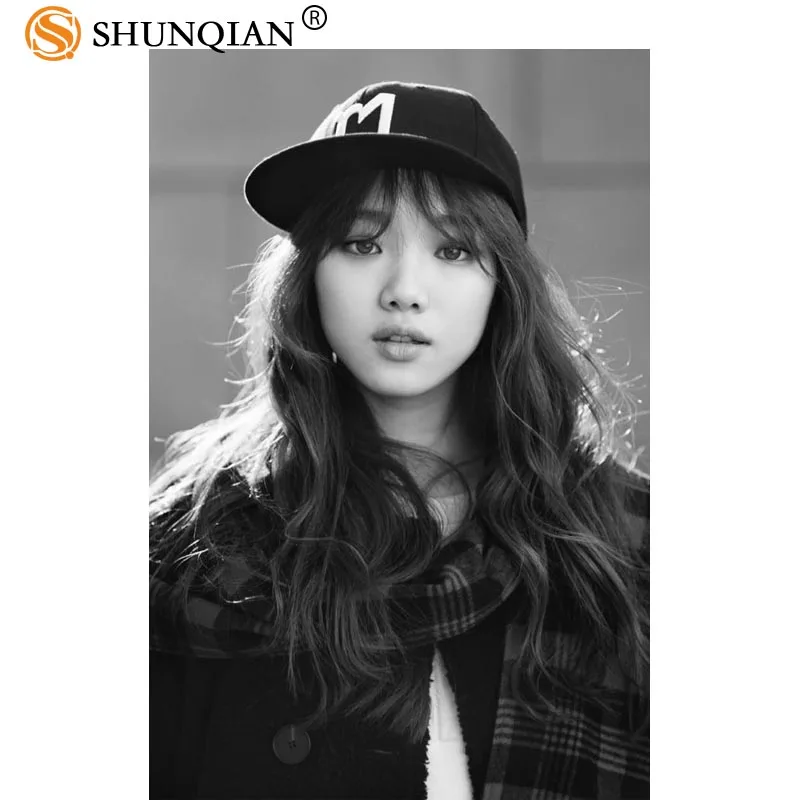 Лидер продаж корейский печатный плакат Lee Sung Kyung на заказ настенный