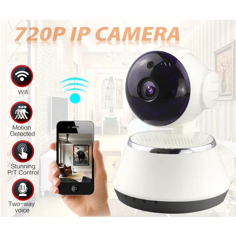 Беспроводная камера видеонаблюдения HD 720P 1 МП Wi Fi IP P2P|remote cam|wifi ipcctv security |
