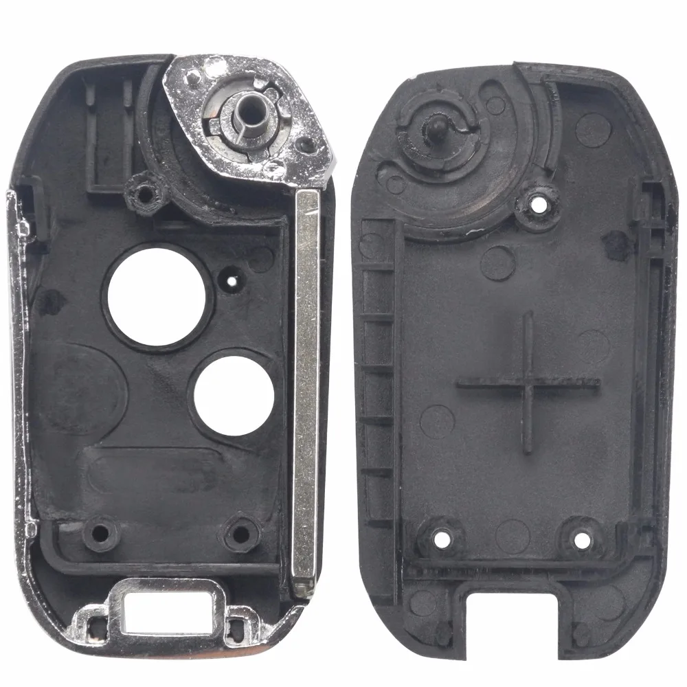 3 кнопки новый пульт дистанционного управления 2 раскладной чехол для ключей Honda