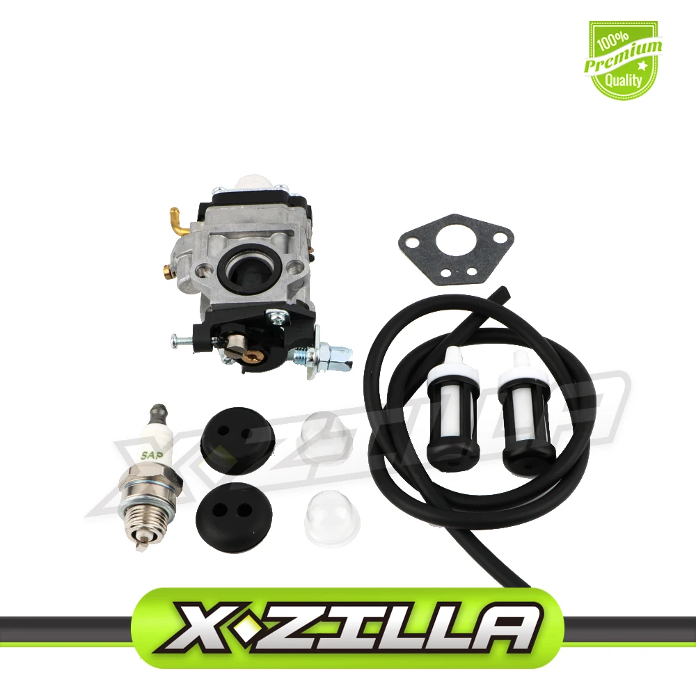 

300486 Carburetor with Repower Tune-Up Kit for Earthquake E43 E43CE E43WC Auger MC43 MC43E MC43CE MC43ECE MC43RCE Tiller MD43