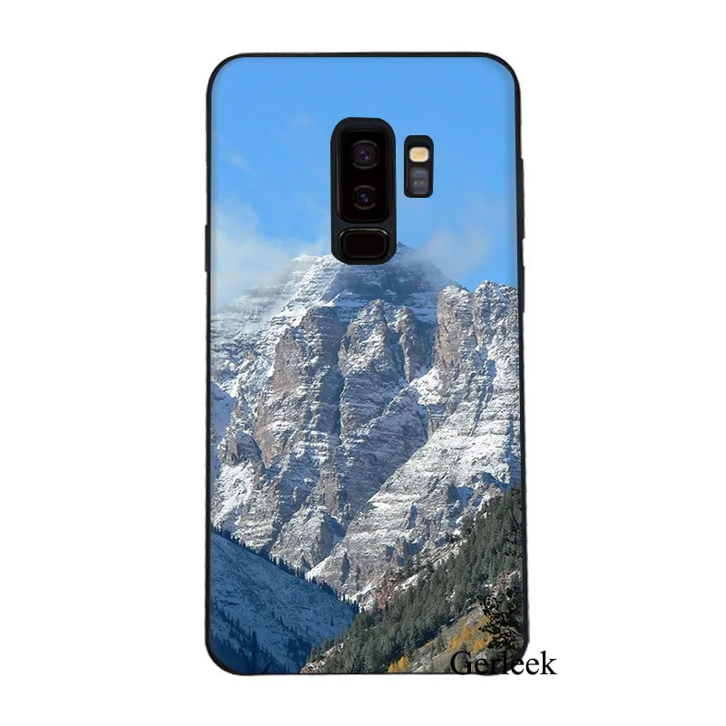 Чехол для телефона Mountain Forest Clouds Classic High-end Samsung Galaxy A3 S6 S7 Edge S8 S9 Plus 2016 2017 | Мобильные
