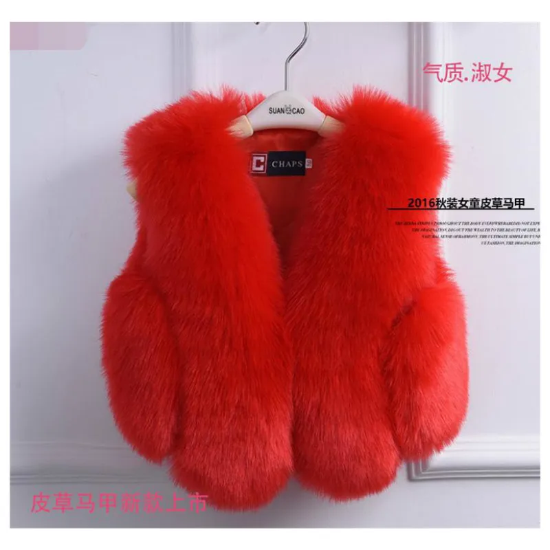 Для маленьких девочек возраст Размеры на 2 3 4 5 6 7 лет T свадьба жилет Искусственный