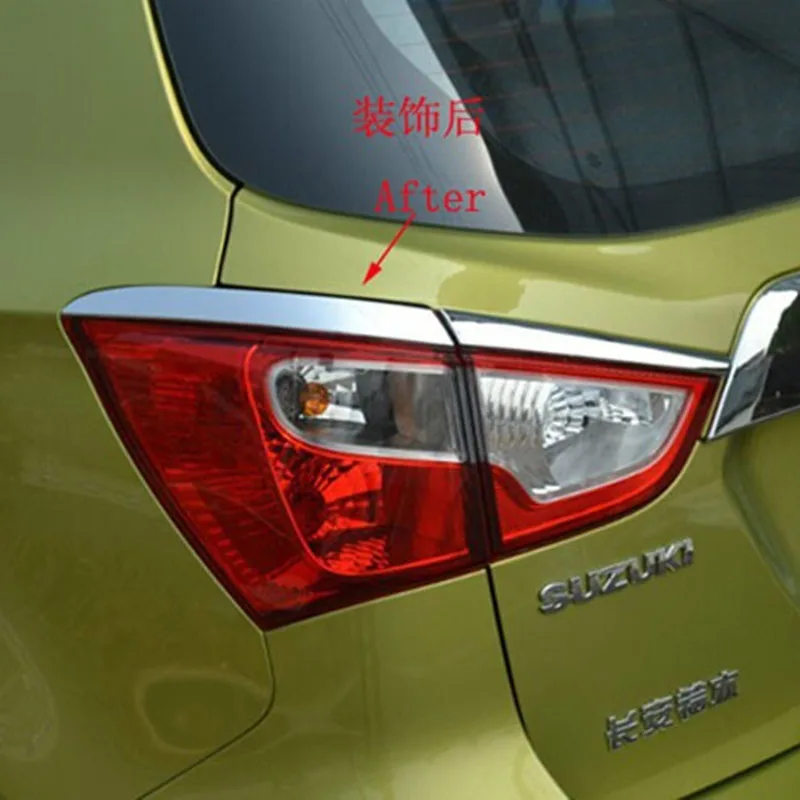 Хромированные накладки на светильник ры для Suzuki SX4 S-Cross 2014 2015 2016 2017 2018 накладка
