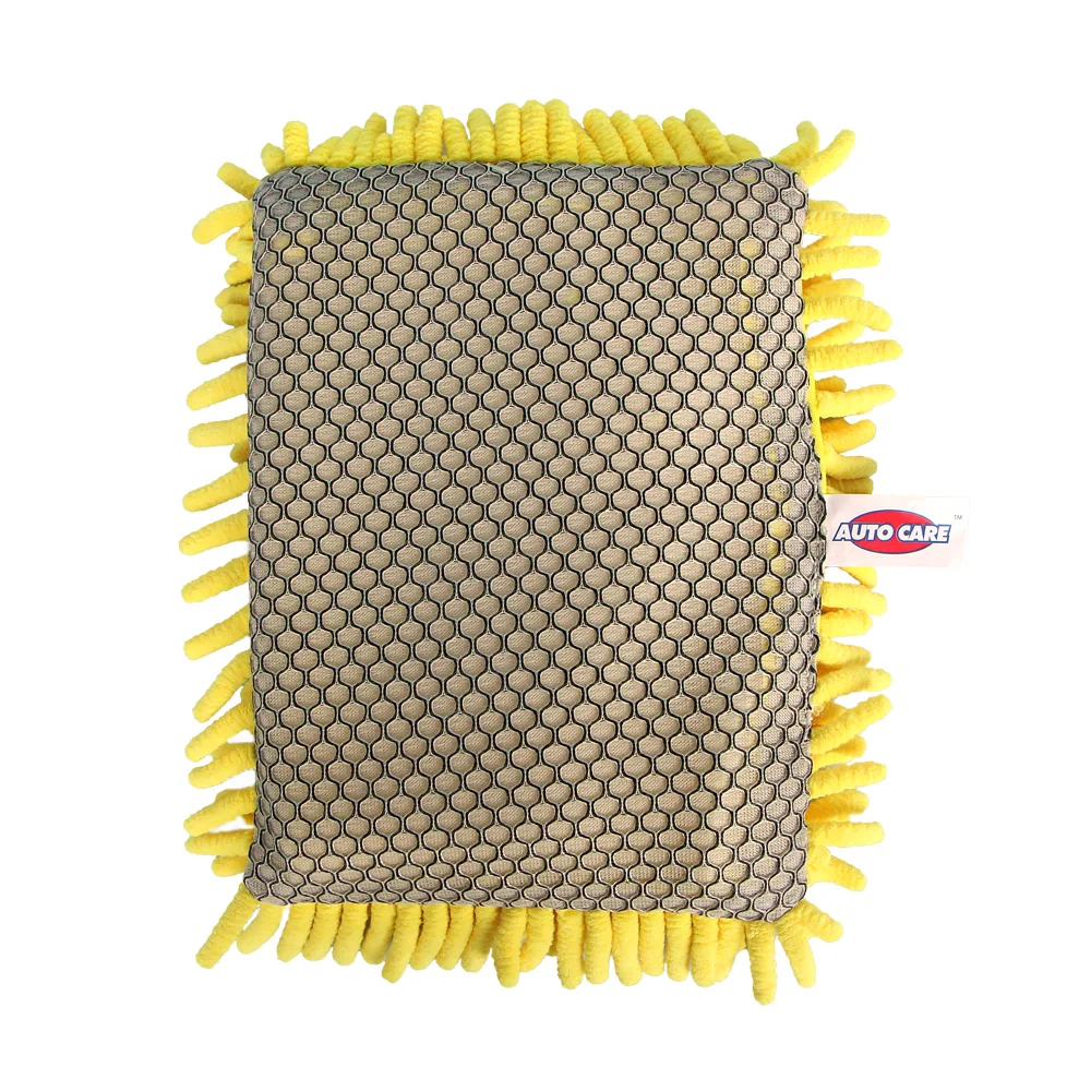 Горячая ультратонкое волокно синель антозоан Автомойка губка из микроволокна