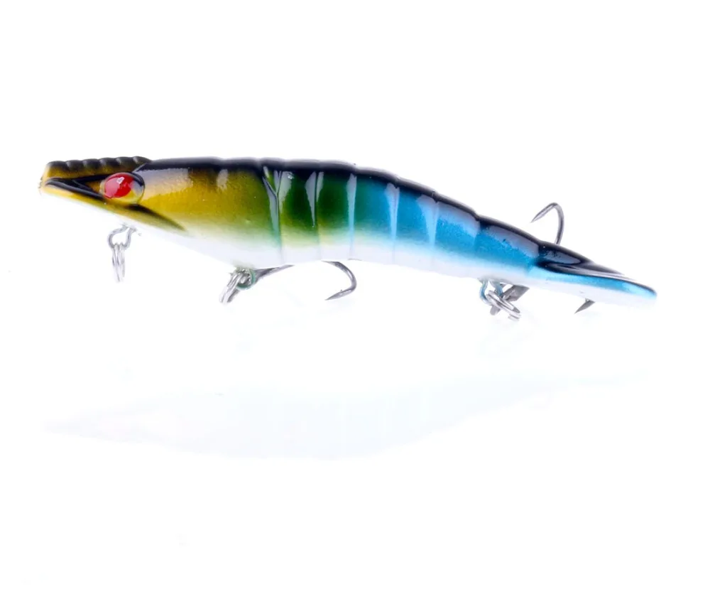 Большая распродажа искусственная рыболовная приманка-креветка 10 шт. приманка с