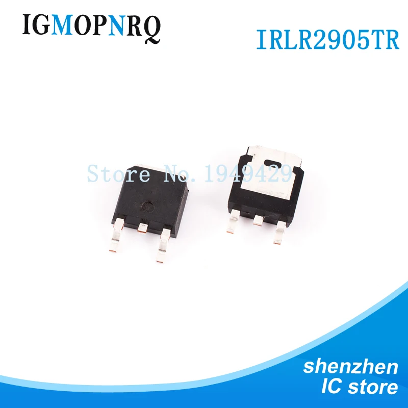 100 шт. новинка IRLR2905 TO-252 IRLR2905TRPBF MOSFET AUTO 55V 1 N-CH HEXFET 27mOhms | Электронные компоненты и