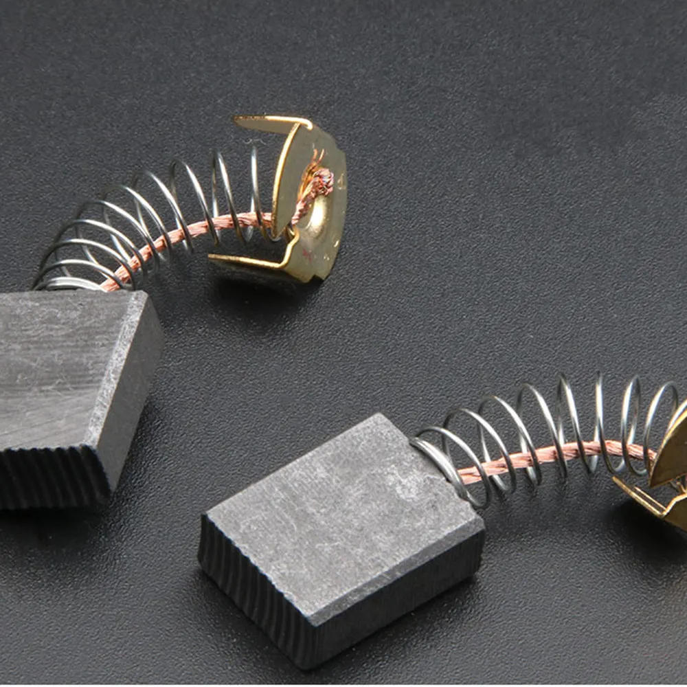 2 шт./лот набор угольных щеток 4 мм 5x5 для электродвигателя dremel, электроинструменты, перфоратор, угловые шлифовальные машины, машина для резки и резьбы