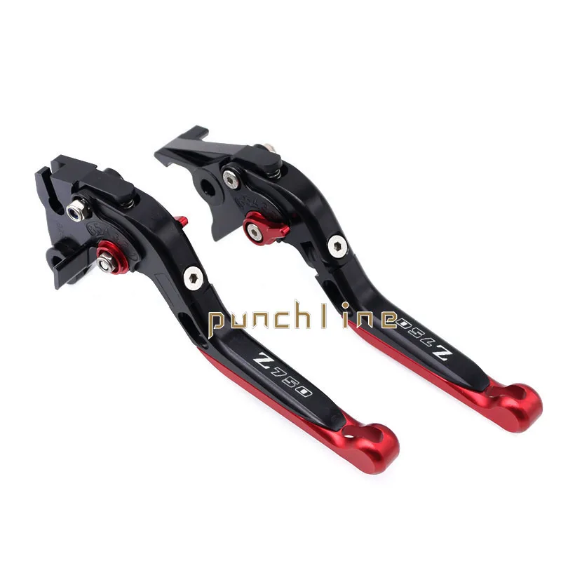 Рычаги тормозные складные с логотипом Z750 для KAWASAKI Z750R Z 750R R 2011-2012 8 цветов |