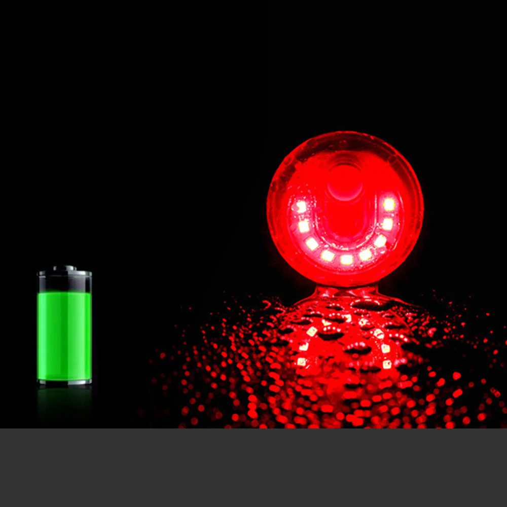 Hot Sale USB Rechargeable Bike Rear Bicycle Lights Safety Warning LED Tail Lamp Laser Flashing Bright lamp Mount | Спорт и