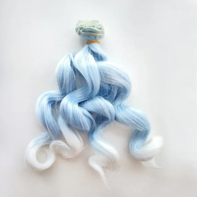 Аксессуары для париков Diy Bjd 1 шт. 15*100 см кукольные волосы 1/3 1/4 1/6 1/12 натуральный