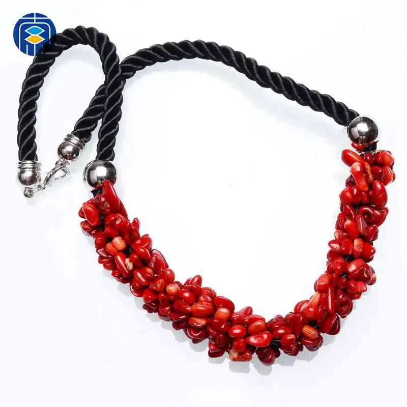 Новое поступление натуральный камень ожерелье s оптовая продажа каменная крошка