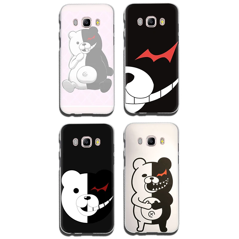 Жесткий чехол для телефона Danganronpa Monokuma Samsung Galaxy J1 J2 J3 J5 Prime J6 J7 US EU версия|Бамперы| |