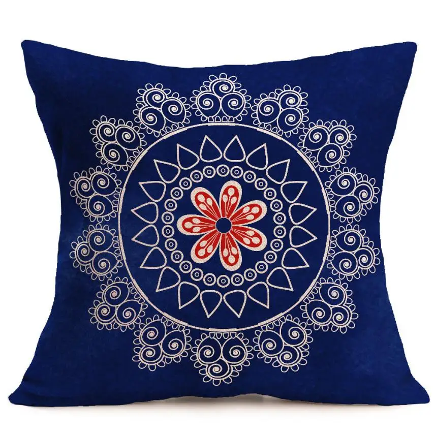 Декоративная наволочка для подушки новый богемный узор автомобиля домашний