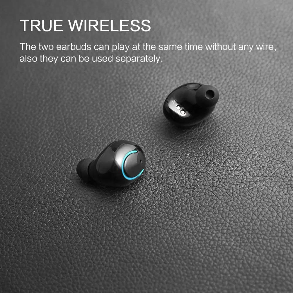 T-Gtexnik TWS Q18 Беспроводная bluetooth-гарнитура HiFi бас наушники с зарядным устройством