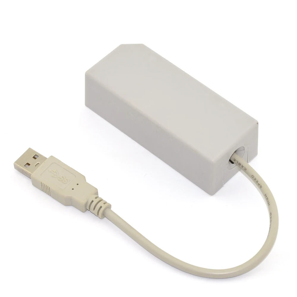 100 шт высококачественный USB LAN Сетевой адаптер для wii