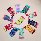 Модные Носки Happy, хлопковые мягкие носки для девушек и женщин, красивые изгибы, забавные носки для мужчин и женщин