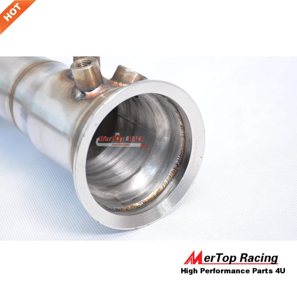 Потолочная труба MERTOP RACE 2 5 ''E90/E60/F10/F11 330D 325D 335D 525D 530D 535D M57N2 DPF|Выхлопной