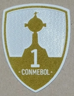 TROPHY 1 LIBERTADORES CONMEBOL PARCHE набор PALMEIRAS/SAN LORENZO COPA LIBERTADORES CUP трофей 1 значок - Цвет: TROPHY 1
