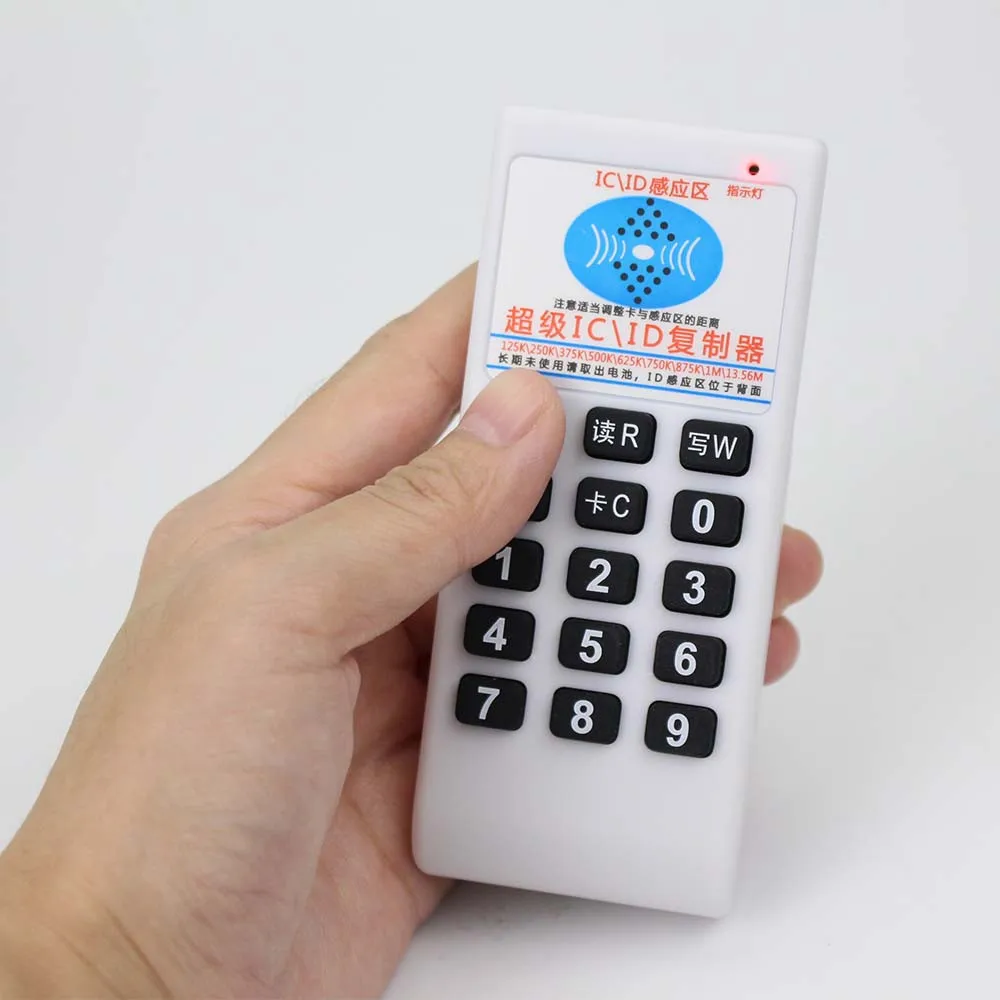 Ручной копировальный аппарат 125 кГц/13 56 МГц RFID считыватель карт писатель IC T5577 UID