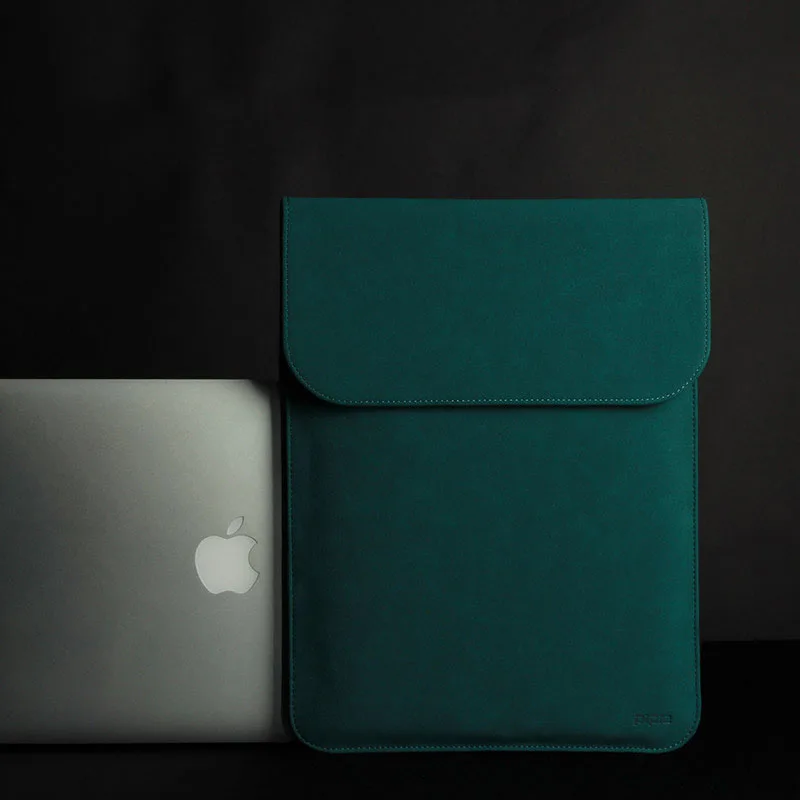 Ультратонкий чехол из искусственной кожи для ноутбука Macbook Air Pro Retina 11 12 13 15 дюймов