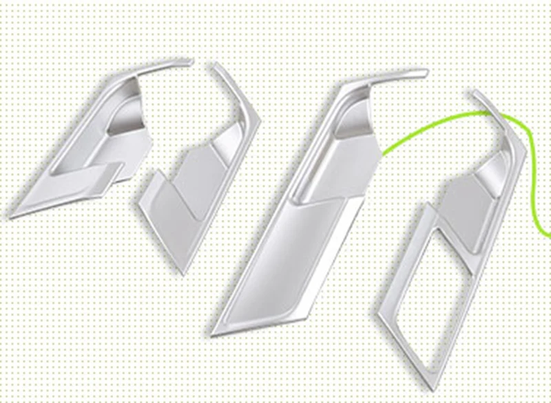 4pcs/set for Volkswagen bora 2016 Inside door handle Sequin sticker | Автомобили и мотоциклы
