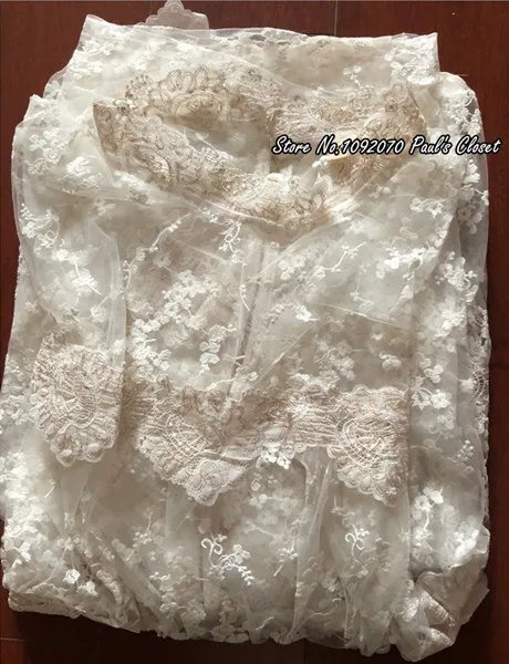 white Женское платье макси с вышивкой в виде бутонов роз, Кружевное Платье макси с цветочным принтом - Цвет: white