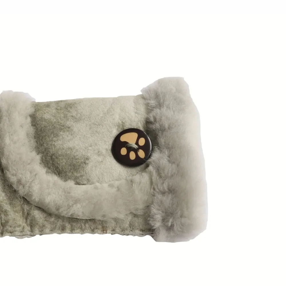 2021 высококачественные женские перчатки Зимние теплые из козьей кожи утепленные