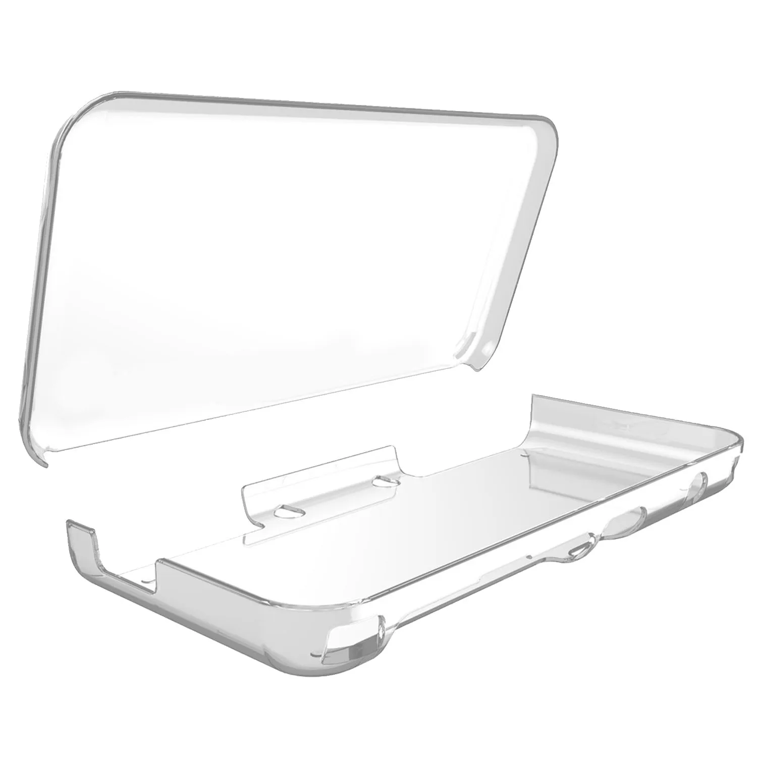 Прозрачный защитный жесткий чехол Bevigac для задней панели Nintendo New 2DS XL LL 1
