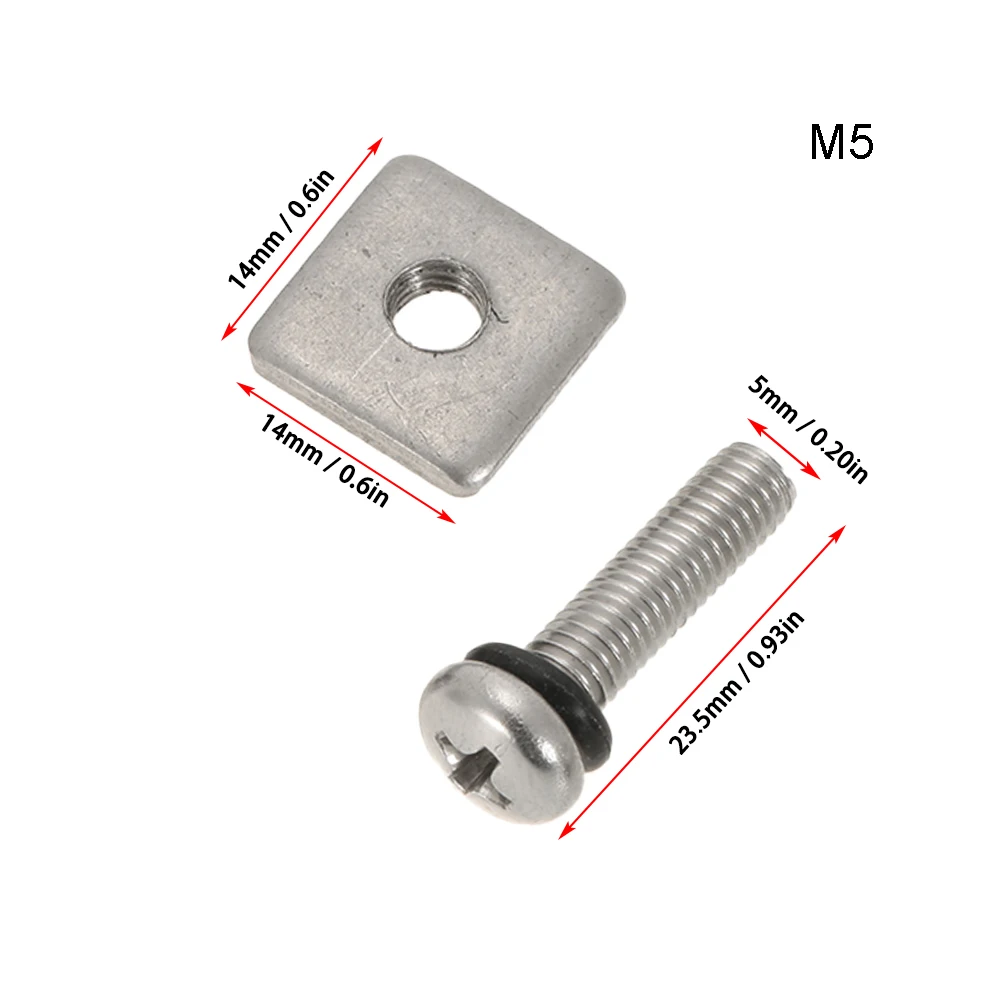 3 комплекта из нержавеющей стали SUP центральное ребро винтовая пластина стоячая