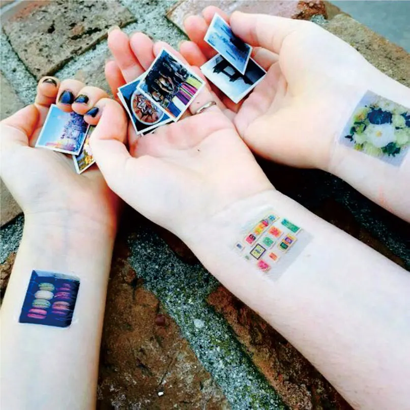 Настраивайте свою фотографию как татуировку вы можете сделать собственную на