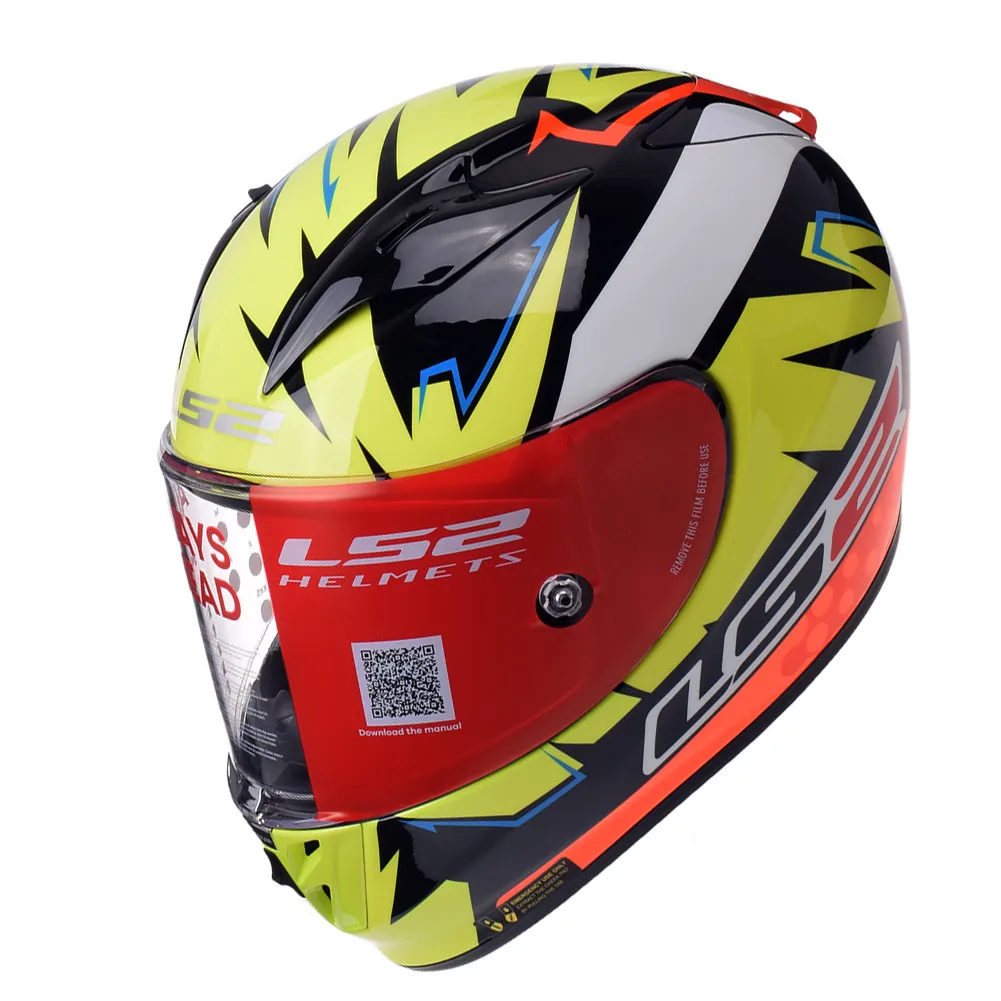 LS2 Шлемы FF323 стрела R EVO полный лицо мотоциклетный шлем для гонок Casque Casco Capacete Moto