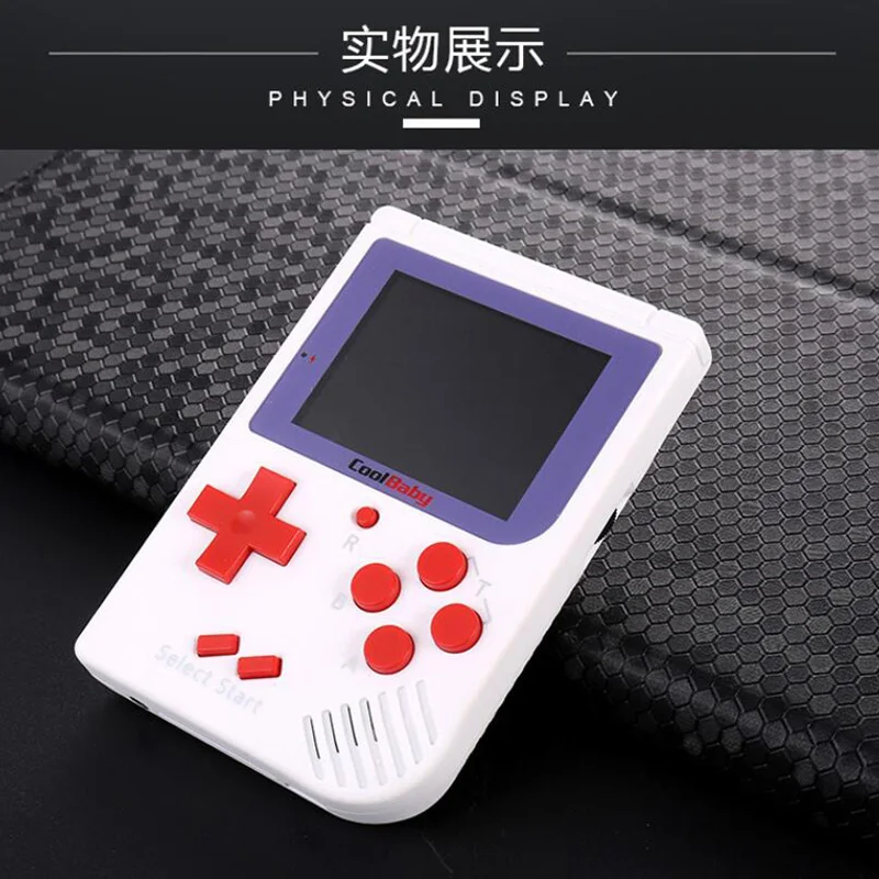 Coolbaby 2 5 дюймов RS 6 мини портативная игровая консоль встроенный 129 футболки с