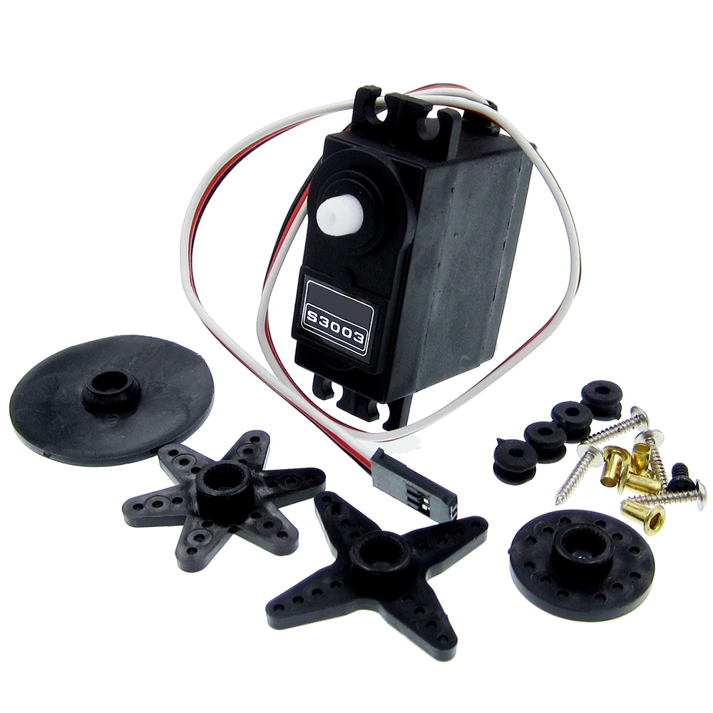 Сервопривод Стандартный S3003 180 Угол/360 Угол SG5010 180 Угол/360 6 кг для дистанционного управления игрушечный автомобиль грузовик Вертолет Лодка игрушки 1 шт./партия