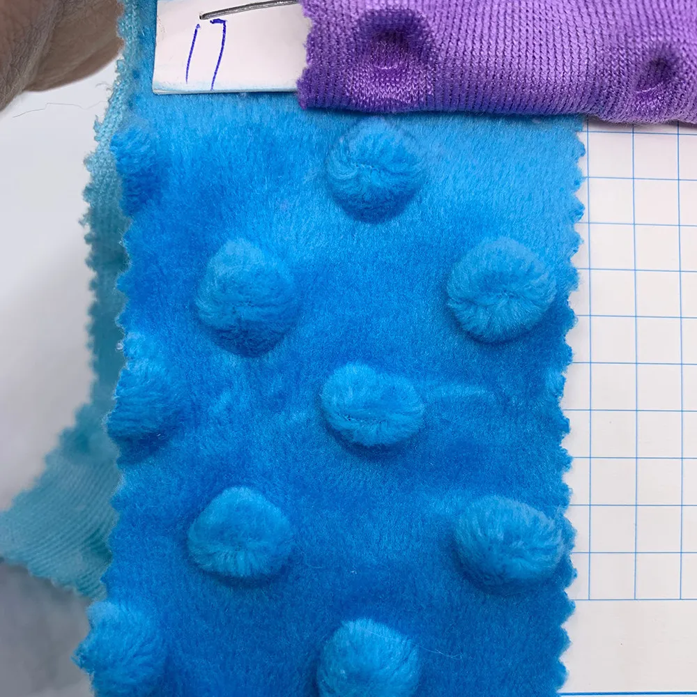 17 ZYFMPTEX 30 цветов супер мягкая ткань в мелкий горошек для метр ручная работа шитье одеяло материал антипиллинг плюшевая ткань экологически чистая - Цвет: 17
