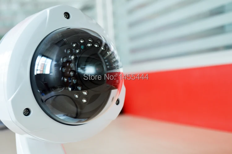 LIHMSEK Открытая камера HD SDI Fisheye с объективом 360 градусов, 1080P 2.0 мегапиксельная панорамная с кронштейном, водонепроницаемая с ИК-камерой.