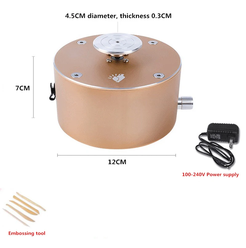 12 V для поделок, керамические машины для производства искусства маленькие глиняные гончарная машина 1500 RPM Y